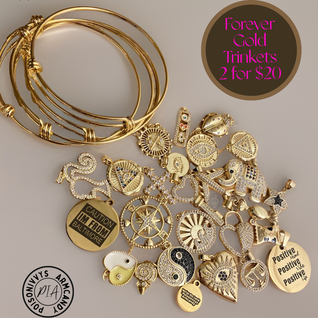 Forever Gold Trinkets  ( 2 for $40) Random Picked